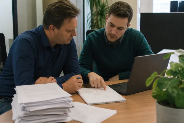 Sfeerbeeld bij de dienst: AI-agents laten bouwen voor je bedrijf