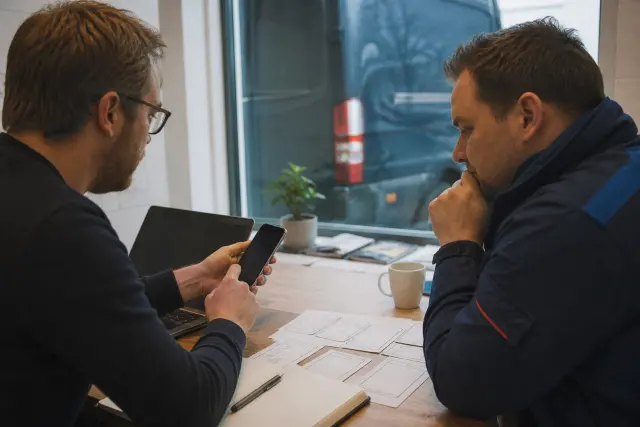 Sfeerbeeld bij de dienst: App laten maken voor iOS en Android