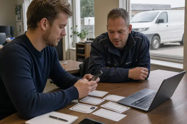 Sfeerbeeld bij de dienst: iOS-app laten maken voor iPhone en iPad
