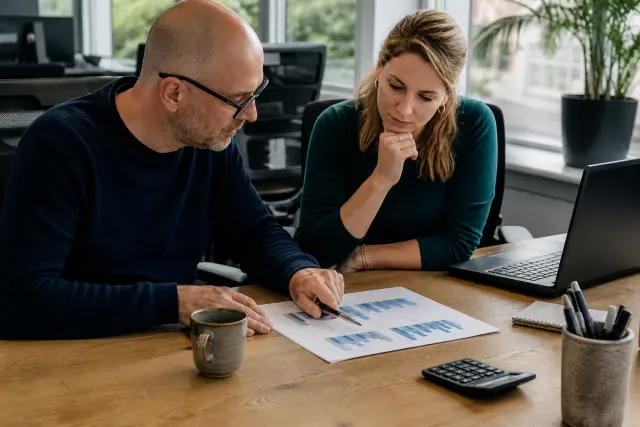 Sfeerbeeld bij de dienst: KPI-dashboard laten maken: managementdashboard met de cijfers die ertoe doen