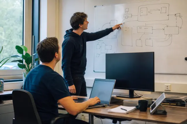 Sfeerbeeld bij de dienst: Planningssoftware op maat voor monteurs en projecten
