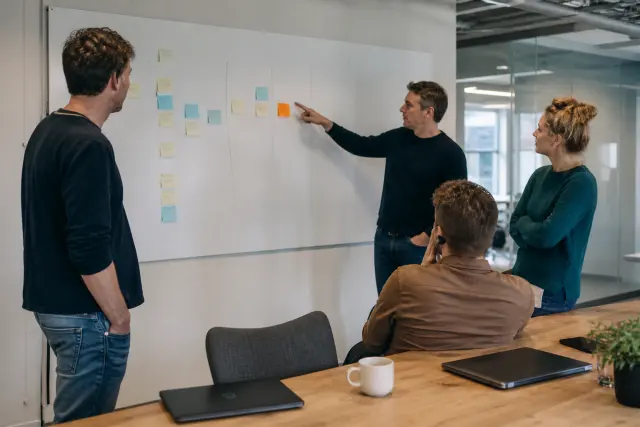 Sfeerbeeld bij de dienst: Dedicated scrum-team inhuren: compleet development team